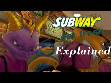 Oh my god spyro you made my subby bubby so warm and juicy it smells of pee and grass clippings. . Spyro subway meme